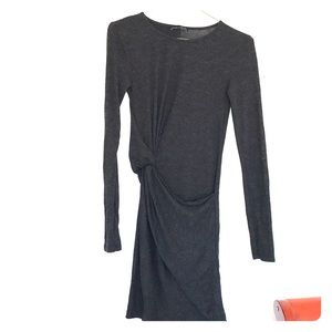 ZARA twist front bodycon dress.Fit Xs and S